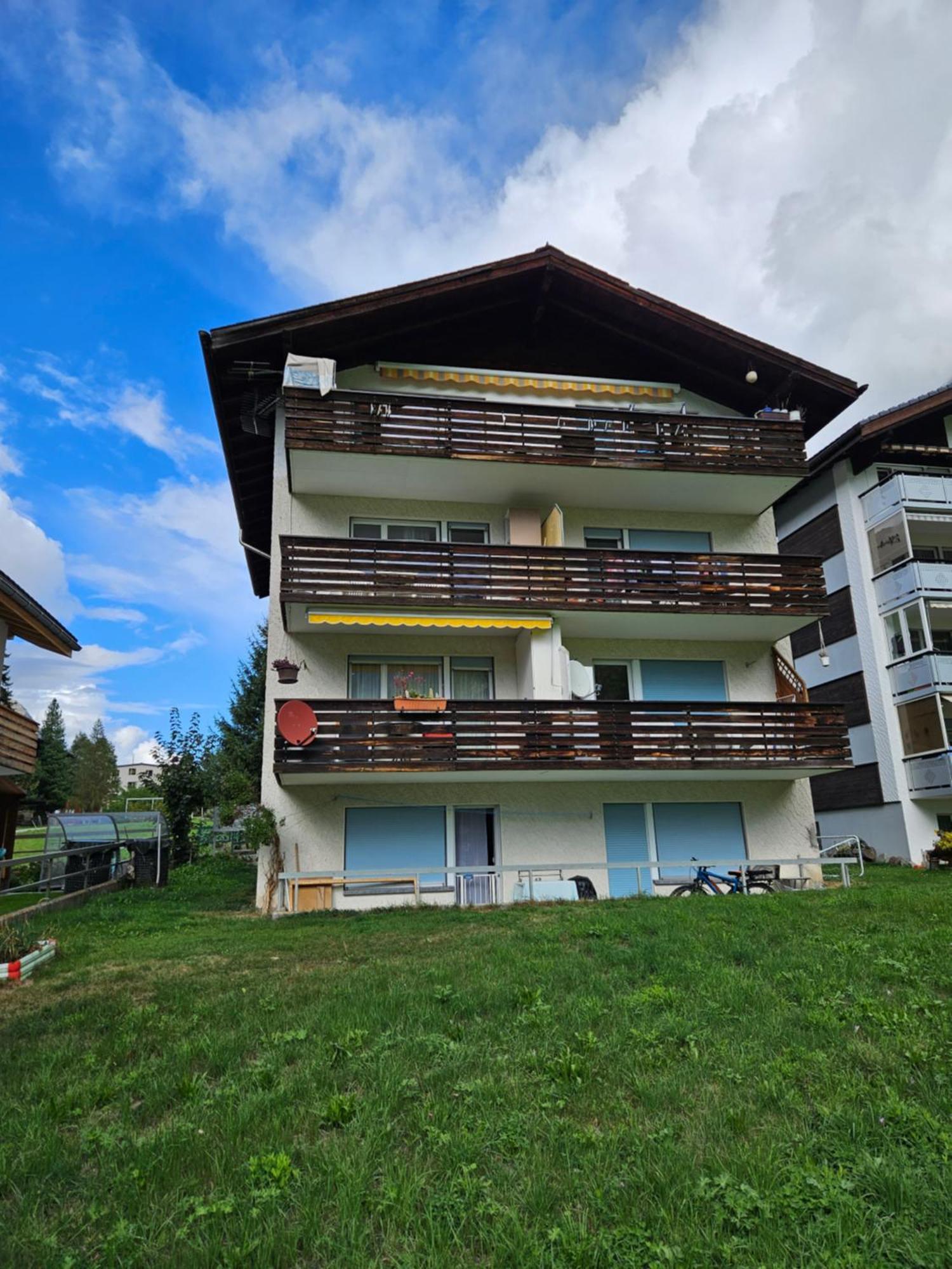 Apartment Klein Matterhorn - Haus Miranda テッシュ エクステリア 写真